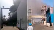 Incendio de gran magnitud en almacén de Lurín: municipio clausura local tras fallo de maquinaria