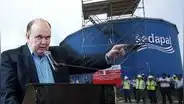 Sedapal responde a López Aliaga por criticar calidad de agua de pilones entregados en San Juan de Lurigancho