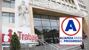 Revelan que miembros de Alianza para el Progreso obtuvieron órdenes de servicio en el Ministerio de Trabajo