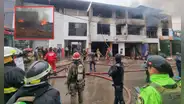 Villa El Salvador: incendio en carpinterías del Parque Industrial deja 1 muerto