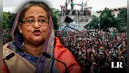Primera ministra de Bangladesh renuncia y huye del país tras protestas, manifestantes invaden su residencia