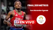 Final 200 metros París 2024 con Alexander Ogando EN VIVO HOY: hora de la carrera y dónde ver al dominicano