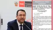 Ministro de Desarrollo Agrario y Riego, quien dijo que en el "Perú no hay hambre", se fue de licencia por 4 días