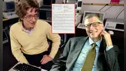 Conoce cómo era el primer CV de Bill Gates y el impactante salario que soñaba a los 18 años