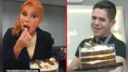Pastelero de boda de Melissa Paredes envía torta a Magaly Medina tras críticas y conductora lo elogia tras probarla