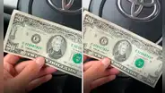 Recibe un extraño billete de 20 dólares, lo publica en su TikTok y descubre que valía US$55.000