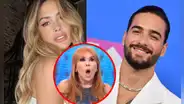 Ángel de Brito ASEGURA que Milett Figueroa le confesó que estuvo con Maluma y Magaly queda en shock: "Fuertísimo"