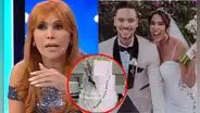 Magaly Medina MOLESTA con 'urraco' por "información inexacta" de boda de Melissa Paredes y Anthony: "Está suspendido"