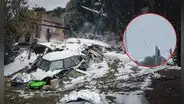 Las trágicas imágenes de la caída de un avión que deja 61 muertos en São Paulo, Brasil, según aerolínea