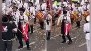 Peruano se roba el show como guaripolero en desfile y dicen: “Huaycán ya tiene competencia”