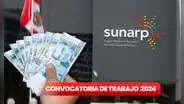 Sunarp lanza nueva convocatoria de trabajo con sueldos de hasta S/3.500: estas son las carreras más solicitadas