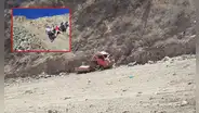 Arequipa: padre de familia muere tras caer en abismo de 150 metros luego de impactar contra una casa