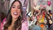 Melissa Paredes recibe una sorpresa de Anthony Aranda con ‘pijama party’ antes de su cumpleaños de la modelo