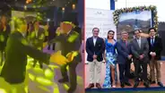 Richard Acuña conquista la pista de baile al ritmo de huayno en el cumpleaños de su padre César Acuña