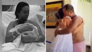 Angie Arizaga y Jota Benz son padres: así reaccionó ‘Don Lucho’ al nacimiento de su primer nieto