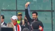 ¡Stefano Peschiera llegó al Perú! La medalla de bronce en París 2024 fue recibido con gran algarabía