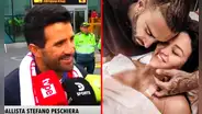 Stefano Peschiera vuelve a Perú y revela su tierno gesto con su exnovia Angie Arizaga por nacimiento de su bebé