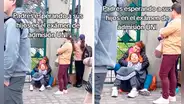 Admisión UNI: madres se quedan dormidas esperando a sus hijos que rinda su examen