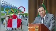 Ministro Manero viajó a Francia a los Juegos Olímpicos tras afirmar que "Perú no pasa hambre"