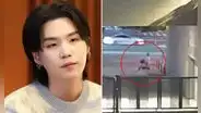 Video de Suga de BTS muestra el momento en que se cae mientras manejaba ebrio un vehículo individual