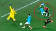 El polémico gol que el VAR le anuló a Bryan Reyna segundos después de ingresar en la Copa Sudamericana