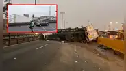 Accidente de tránsito en la Panamericana Sur ocasiona congestión vehicular