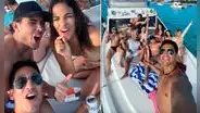 Santiago Suárez y Raysa Ortiz reaparecen juntos en Cancún tras ampay del actor