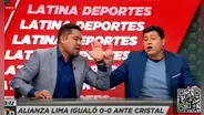 Periodistas de Latina pierden los papeles en vivo tras debate sobre Alianza Lima vs. Cristal: "Bájame la mano"
