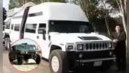 El empresario peruano que transformó carros de guerras de Irak en lujosas limusinas: son las más grandes del Perú