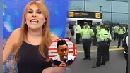 Magaly Medina criticó a la Policía por resguardar a Christian Cueva en el aeropuerto: “Un golpeador no lo merece”