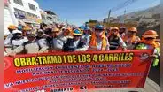 Obreros de construcción civil protestan por más de 20 asesinatos de dirigentes en Lima, Piura, Trujillo y Arequipa