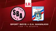 Sport Boys vs. Carlos Mannucci EN VIVO: ¿a qué hora y dónde ver el duelo por el Clausura de la Liga 1?