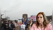 Trabajadores del INPE protestan contra Boluarte por aumento de sueldo: "En huelga indefinida, Ron Ron"