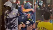 Luis Advíncula tuvo emotivo recibimiento de hinchas tras expulsión y eliminación de Boca Juniors en la Sudamericana