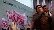 Huelga de hambre del Sutep llegó hasta el Ministerio de Economía: docentes protestan en 4 regiones del Perú