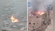 San Juan de Lurigancho: incendio en AA. HH. en Huáscar consume al menos 3 viviendas