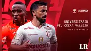 Universitario vs. César Vallejo EN VIVO: fecha, hora y canal confirmado del partido por el Clausura 2024