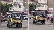 Vendedor peruano sorprende con singular forma de vender piñas: “Eso sí es Marketing”