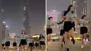 ¡De Perú a Dubái! Peruanas se lucen bailando huaylas frente al rascacielos Burj Khalifa: “Difundiendo lo nuestro”