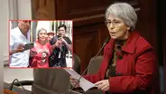 ¿Quién es la congresista María Agüero y por qué fue expulsada por estudiantes de un colegio en Arequipa?