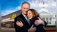 Trabajaron juntos en McDonald's y podrían gobernar Estados Unidos: esta es la historia de Kamala Harris y su esposo