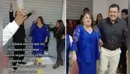Le dijeron que era una boda, pero era su fiesta sorpresa de 50 años: "Lloramos todos"
