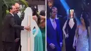 Joven no pudo ir a matrimonio, pero se contactó por videollamada durante toda la fiesta