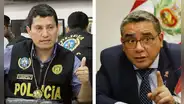 Harvey Colchado y Juan José Santiváñez coincidieron en el 8° aniversario de la Diviac