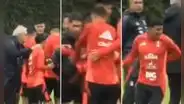 ¡Apanado! Maxloren Castro, 'joya' de Cristal, fue recibido con callejón oscuro en entrenamientos de la selección peruana