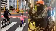Hombre armado con objeto punzocortante recorre ciclovía de av. Arequipa, ciclista lo denuncia a la policía: “Le quiso cortar la cara”