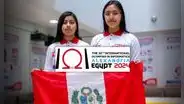 Dos escolares peruanas buscan ganar el Mundial de Informática en Egipto y superar a 80 países: ya ganaron concursos internacionales
