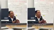 Profesor en Arequipa pide a alumnos estudiar Medicina para salvar vidas y no por dinero