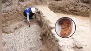 Hallazgo en el Callao: descubren piso de más de 250 años junto a un medallón religioso proveniente de España