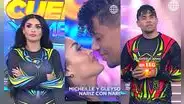 Michelle Soifer es sorprendida por su 'saliente' en EEG y él le roba un beso en vivo
